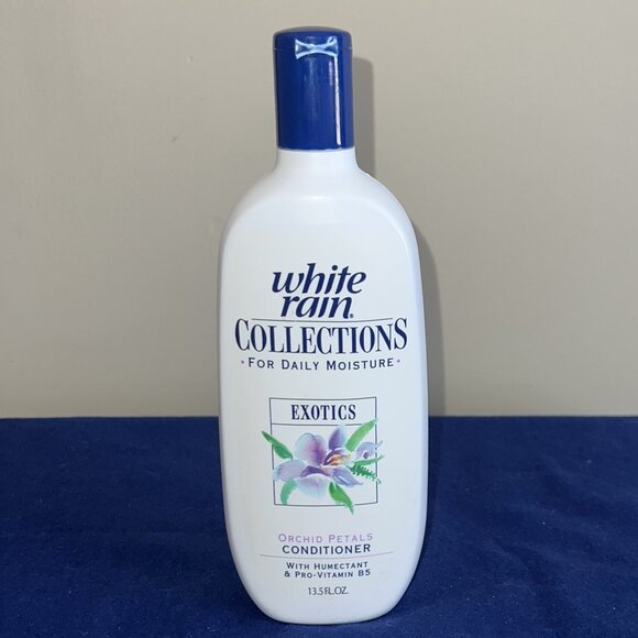 NEW 1997 White Rain Collections Exotics ORCHID Petals Conditioner Vtg Prop - Picture 1 of 4